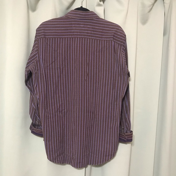 Robert Graham Button Up Flip Cuff Striped Button Up Shirt - Picture 2 of 5